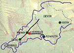 Cardinham Woods - Location